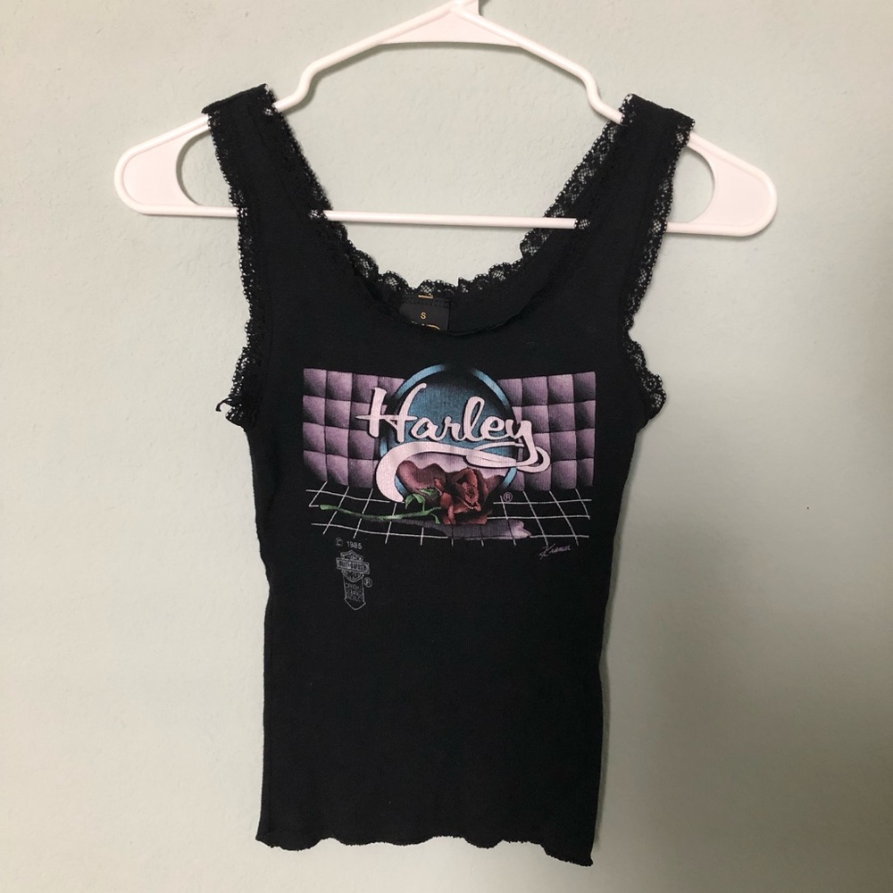 Retro Harley Davidson Tank Top